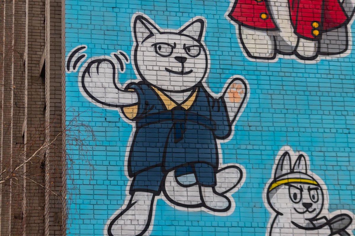 Точная дата окончания мурала пока неизвестна 