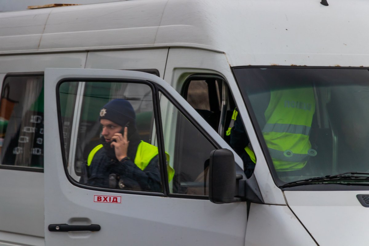 На месте работает патрульная полиция На месте работает патрульная полиция