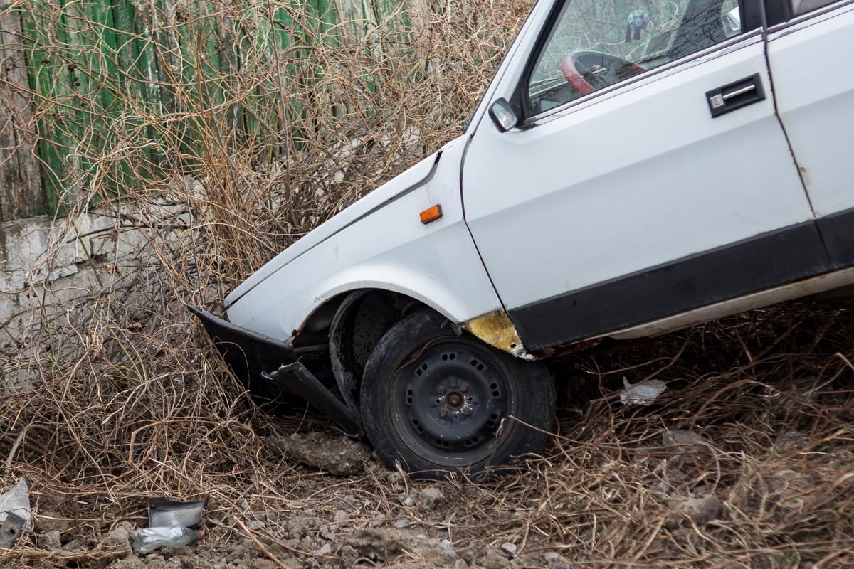 Водитель отделался лишь испугом