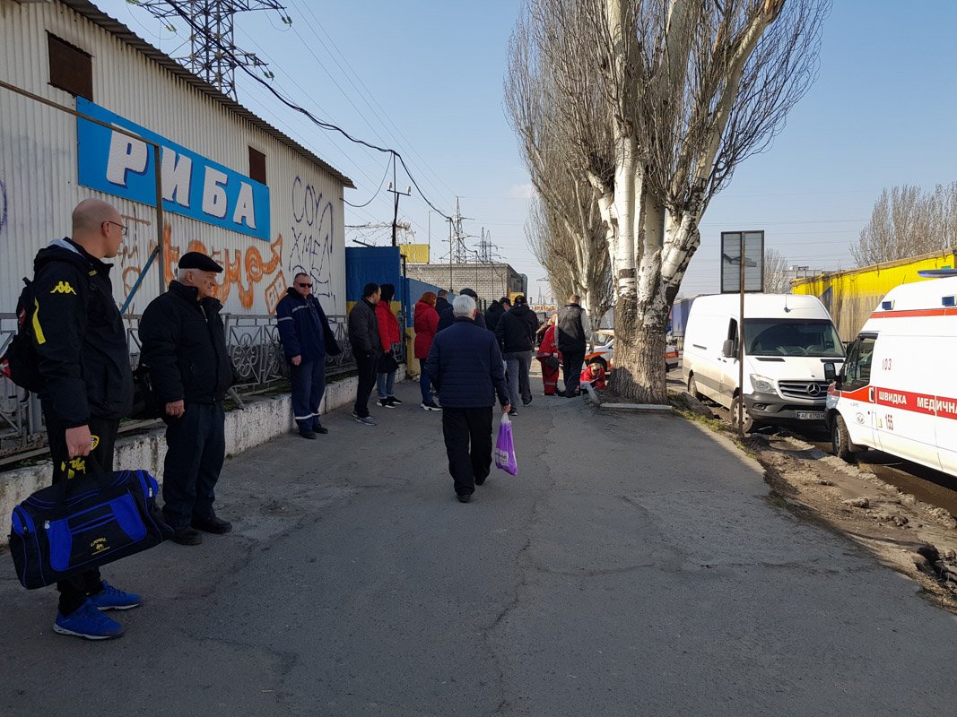 Инцидент произошел на перекрестке Донецкого шоссе и улицы Березинской