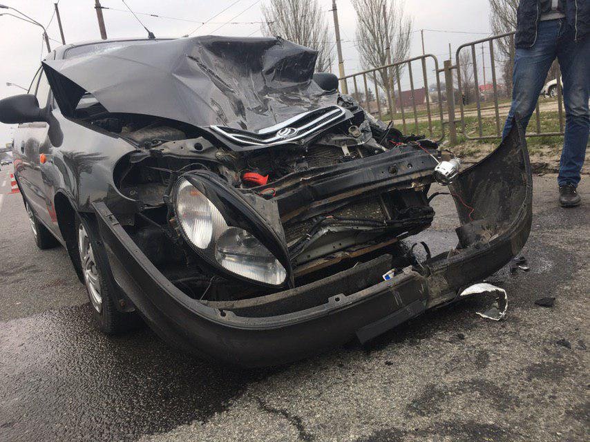 Повреждения ЗАЗ