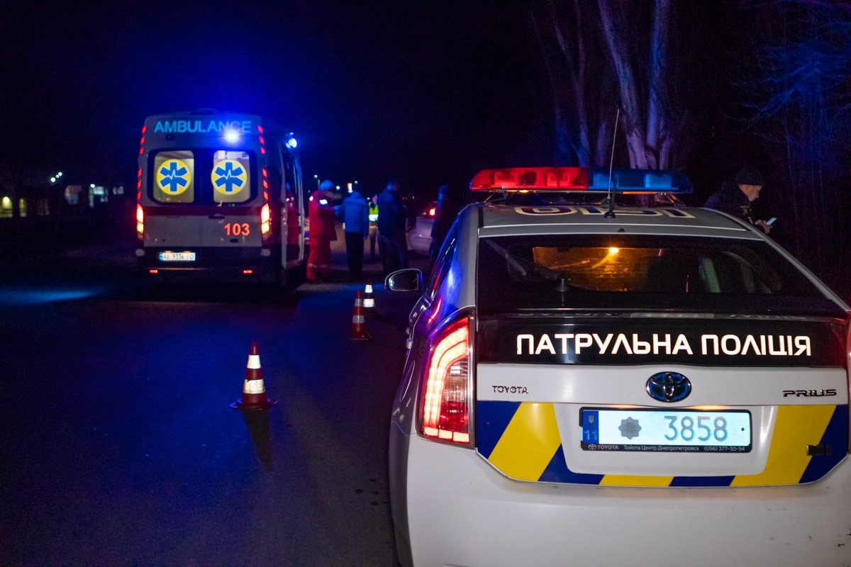 На место аварии немедленно прибл экипаж патрульной полиции и скорая