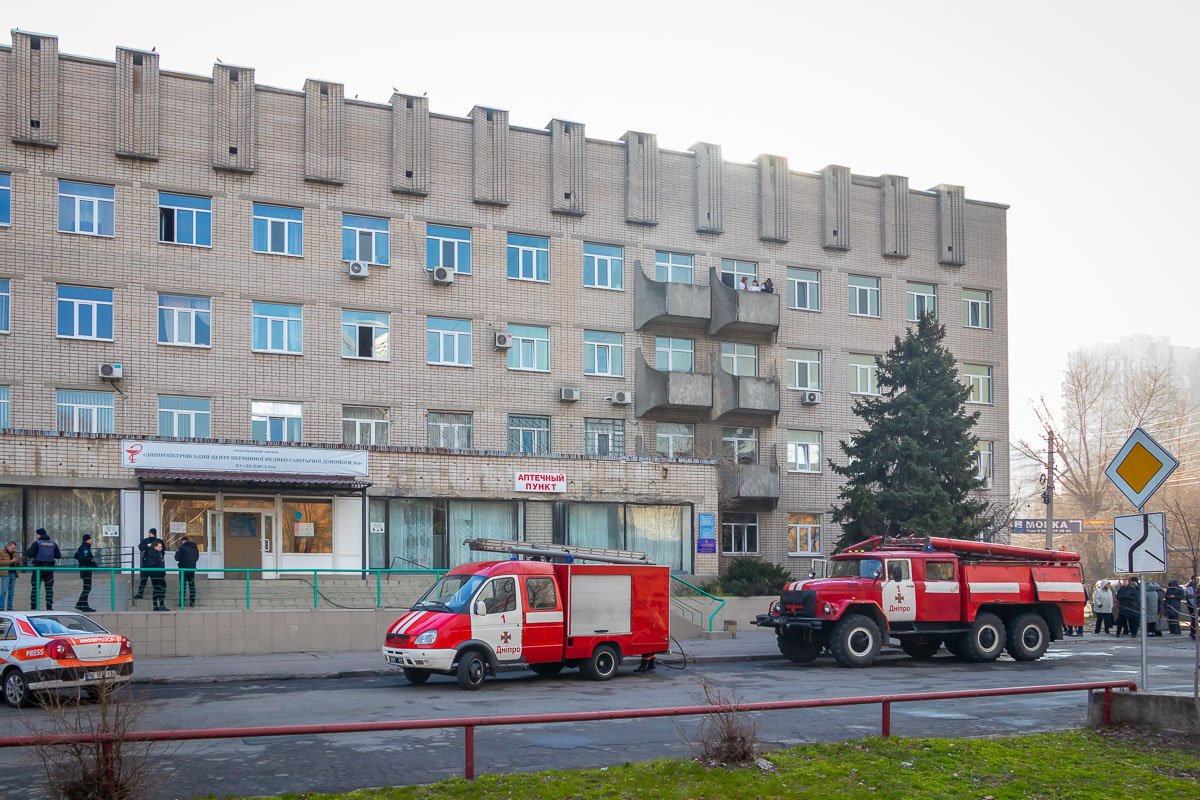 Пожар начался на первом этаже