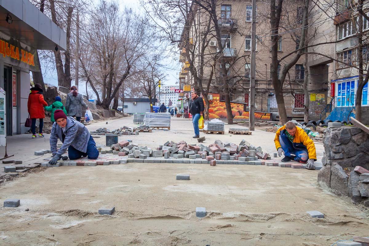 Работа полным ходом