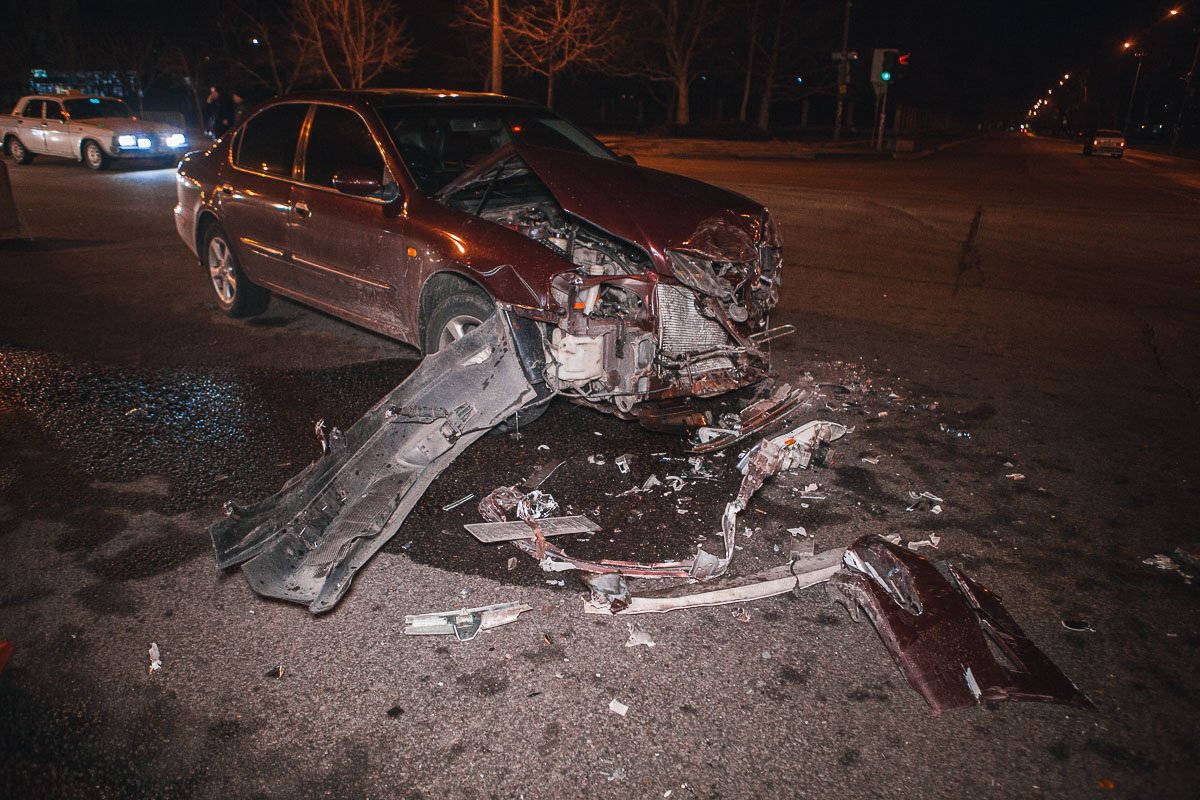 Пострадал водитель Nissan  Пострадал водитель Nissan