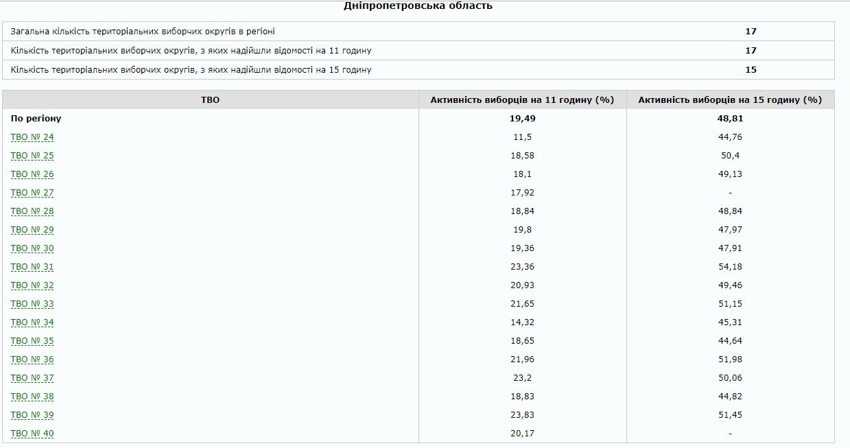 Какая явка на выборах-2019: новые данные по Днепру и области 1