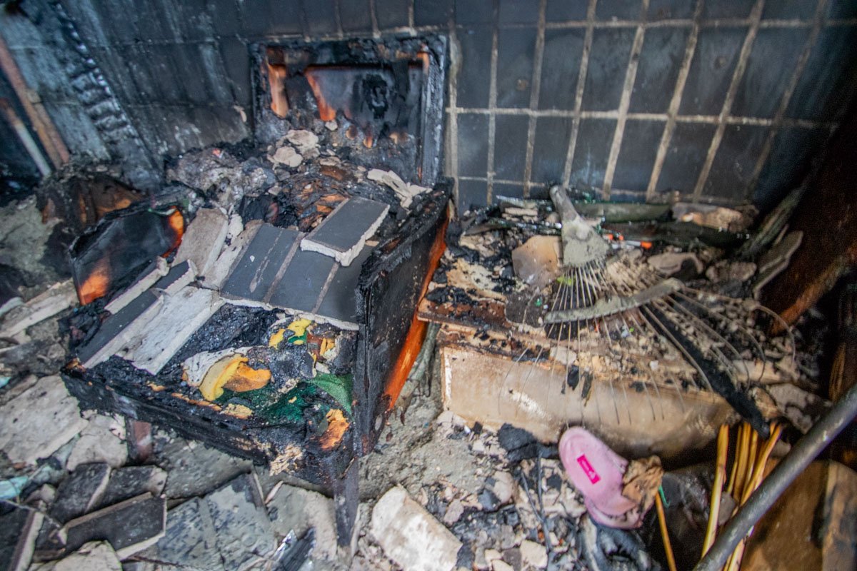 Пожар начался приблизительно в 5:51