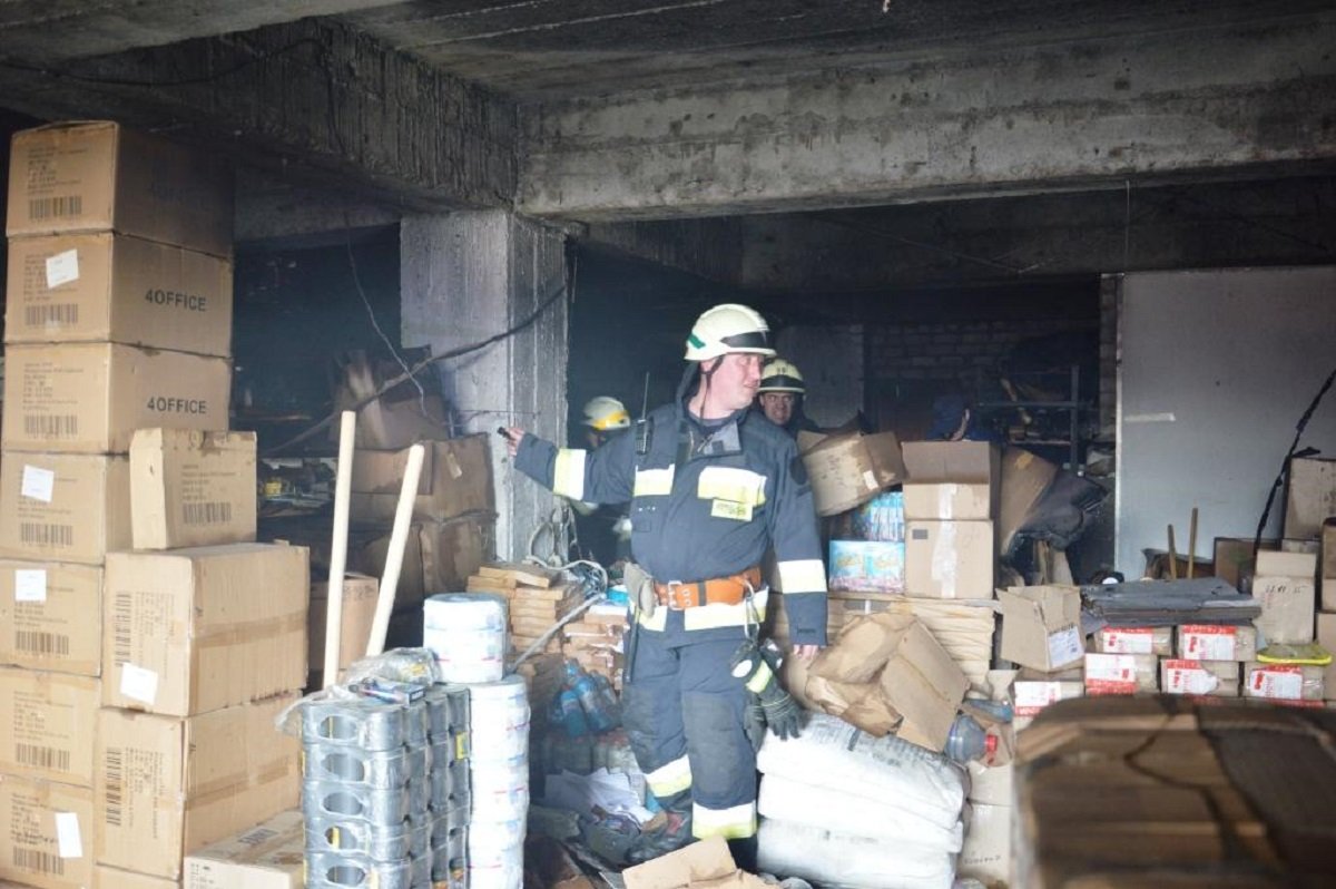 В результате возгорания никто не пострадал