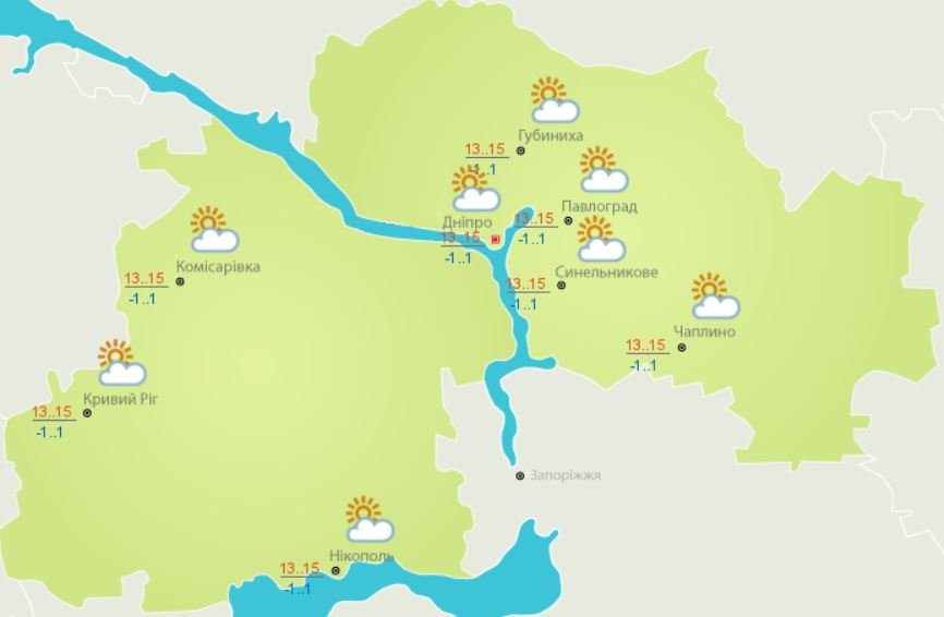 Данные гидрометцентра