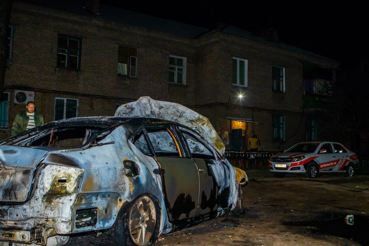 Автомобиль принадлежал одному из активистов