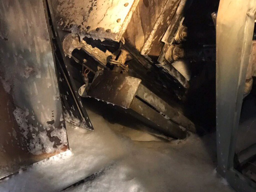 Очаг возгорания находился в трансформаторе 