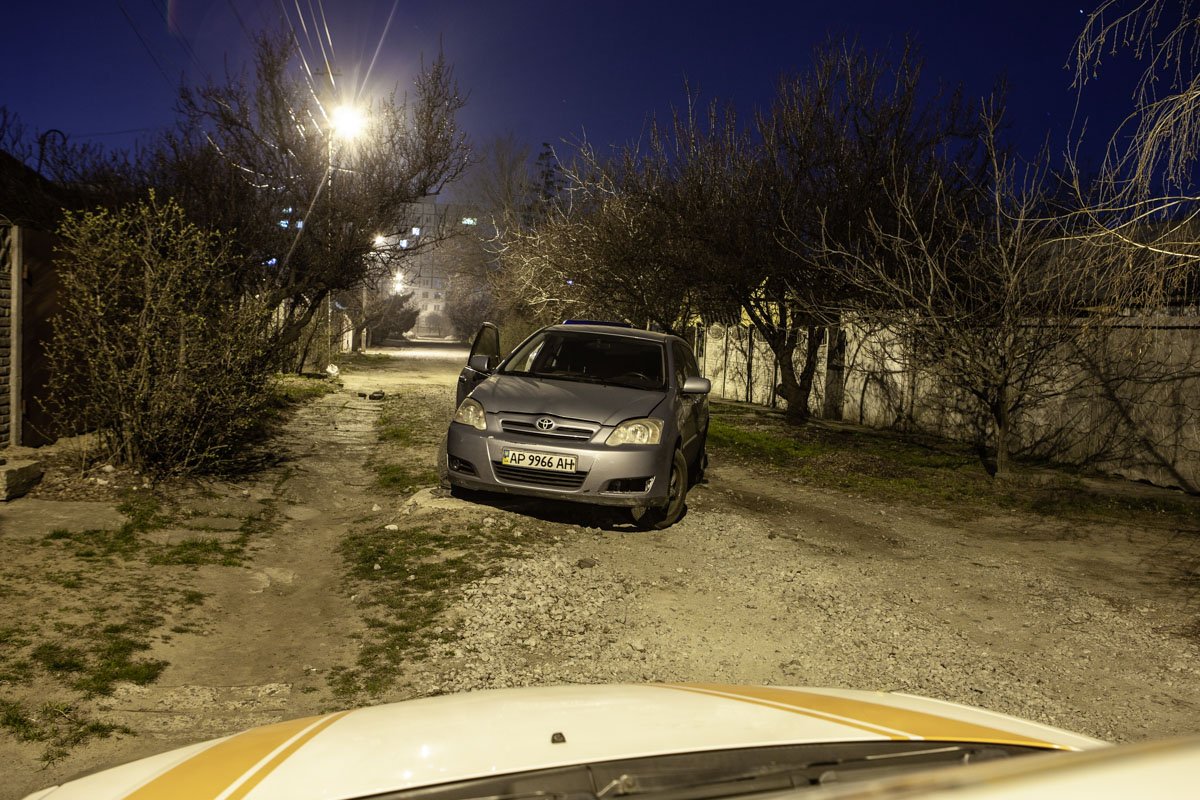 Водитель Toyota пытался скрыться дворами Водитель Toyota пытался скрыться дворами