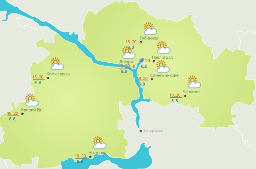 Данные гидрометцентра