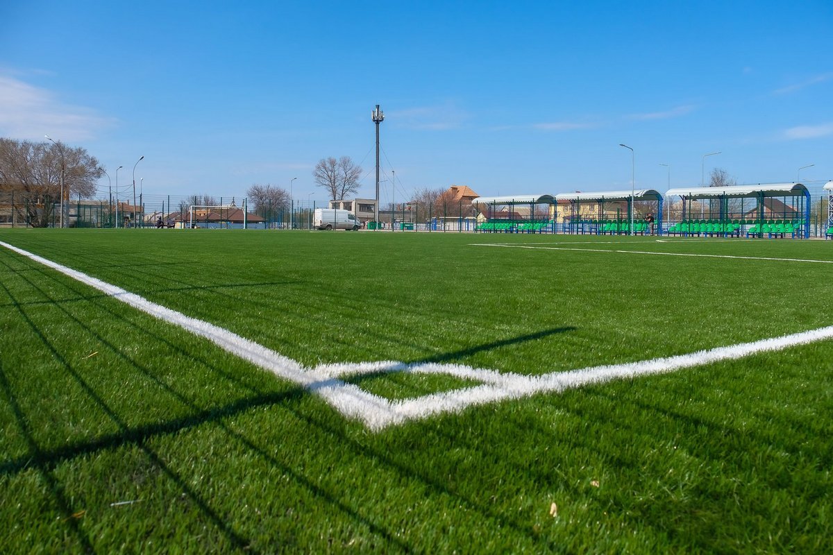 На таком стадионе хочется заниматься спортом