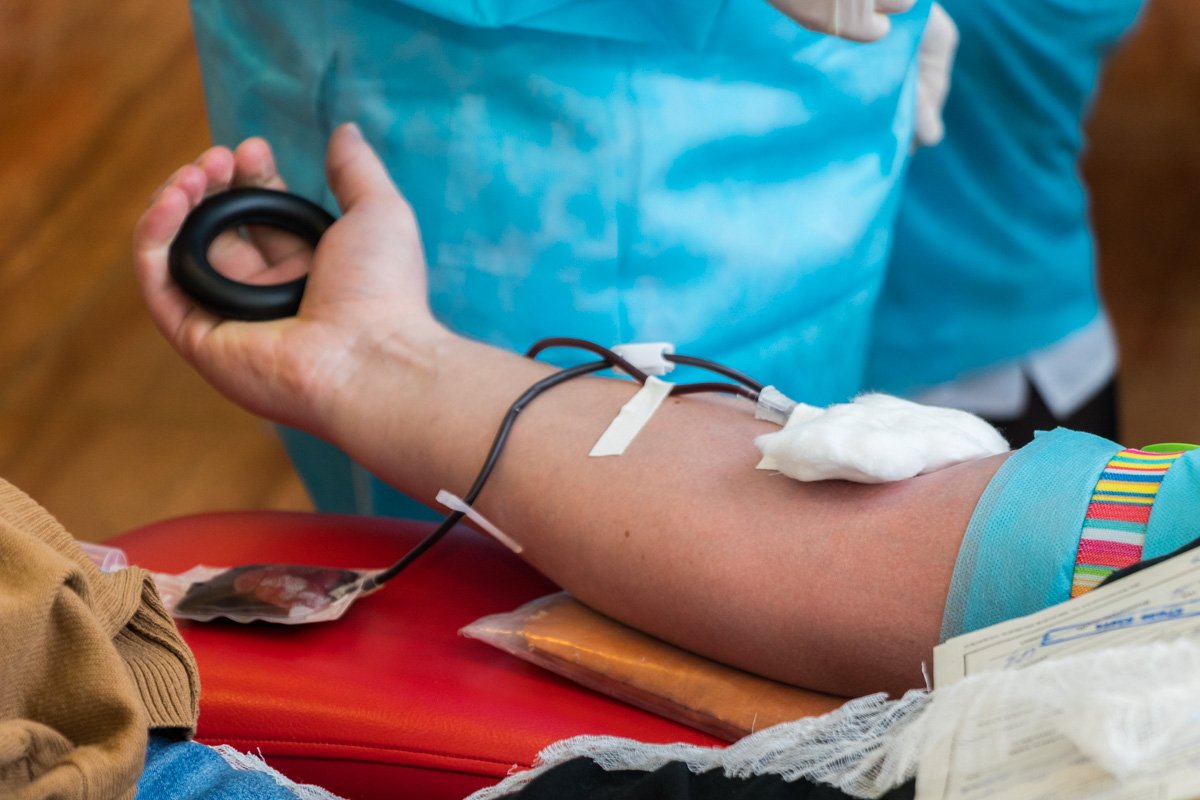 Ежегодно в Днепре 40 тысяч доноров сдают более 60 тысяч донаций Ежегодно в Днепре 40 тысяч доноров сдают более 60 тысяч донаций