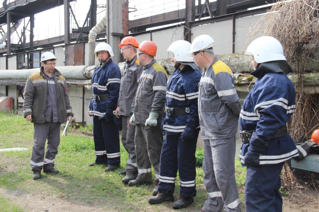 В Днепре добровольные пожарные дружины потушили "возгорание" на Приднепровской ТЭС 1