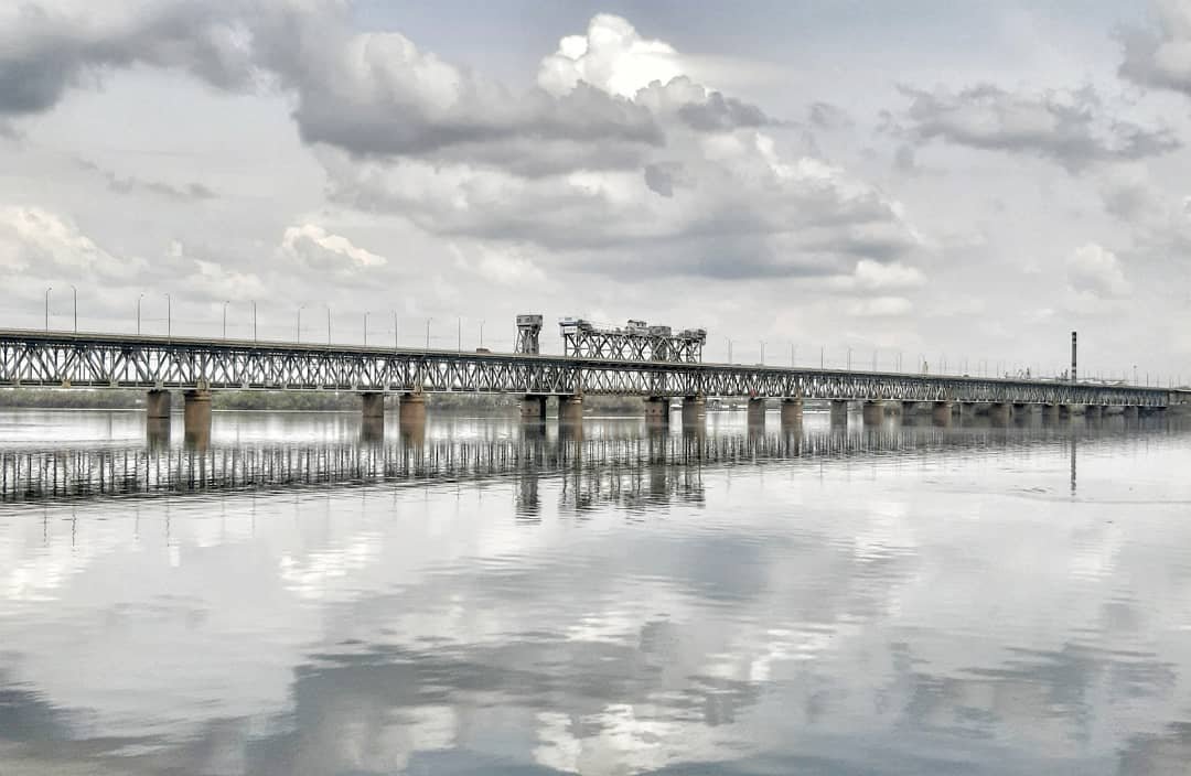 Пасмурный Днепр. Фото: sss.samarina