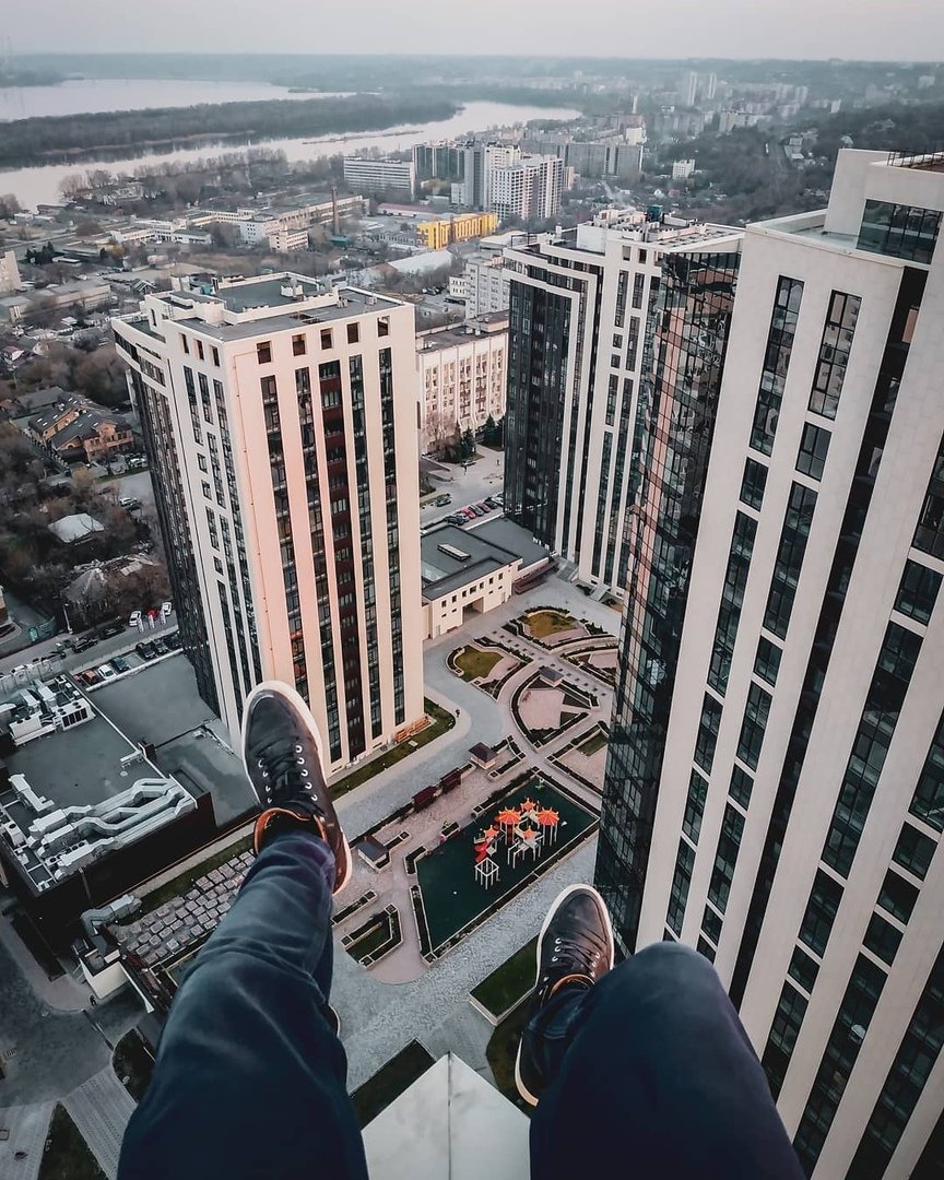 Смелые руферы могут позволить себе делать очень креативные снимки. Фото: ph_rfs