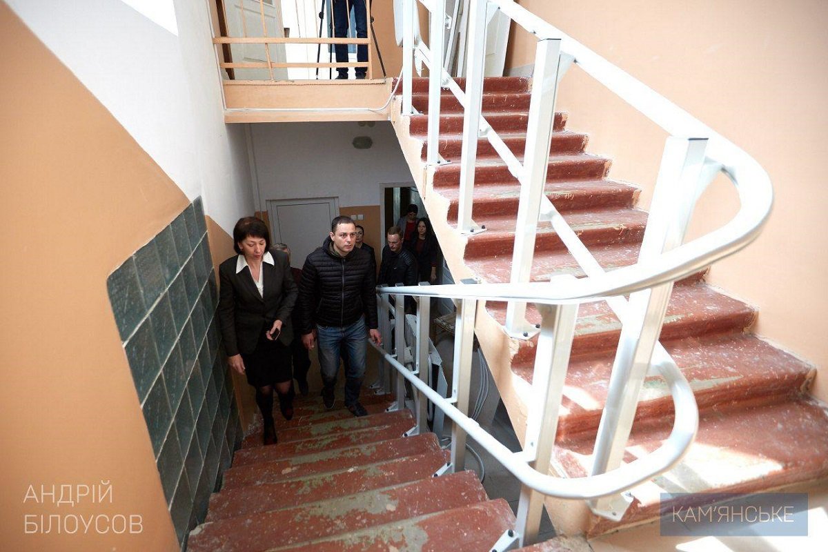 В Каменском заканчивают реконструкцию Территориального центра социальной помощи 2