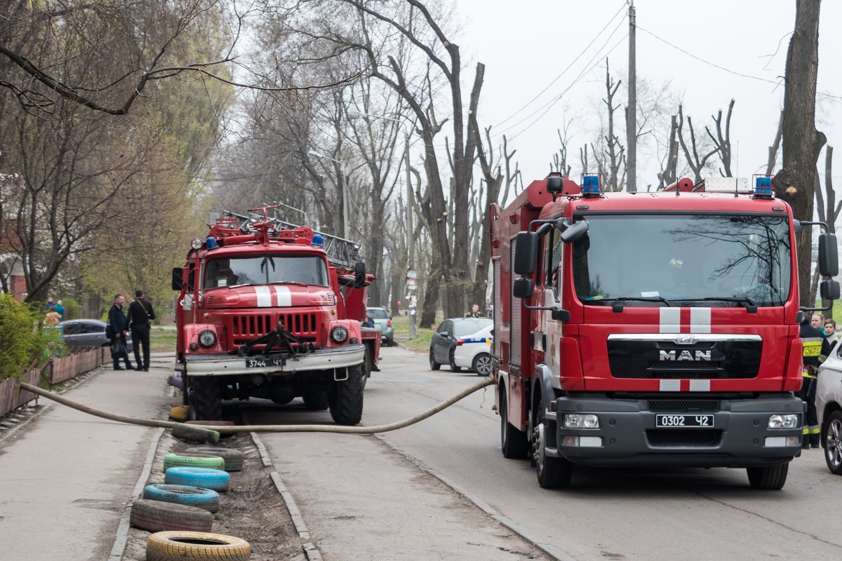 Причину пожара установят правоохранители