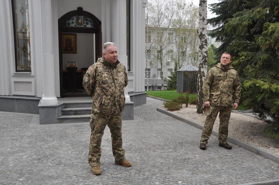 Правоохранители посетили молебен