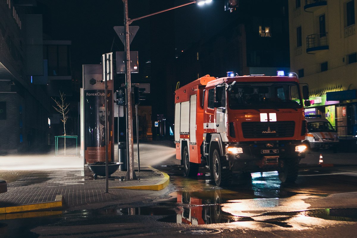 Ликвидация пожара заняла несколько часов