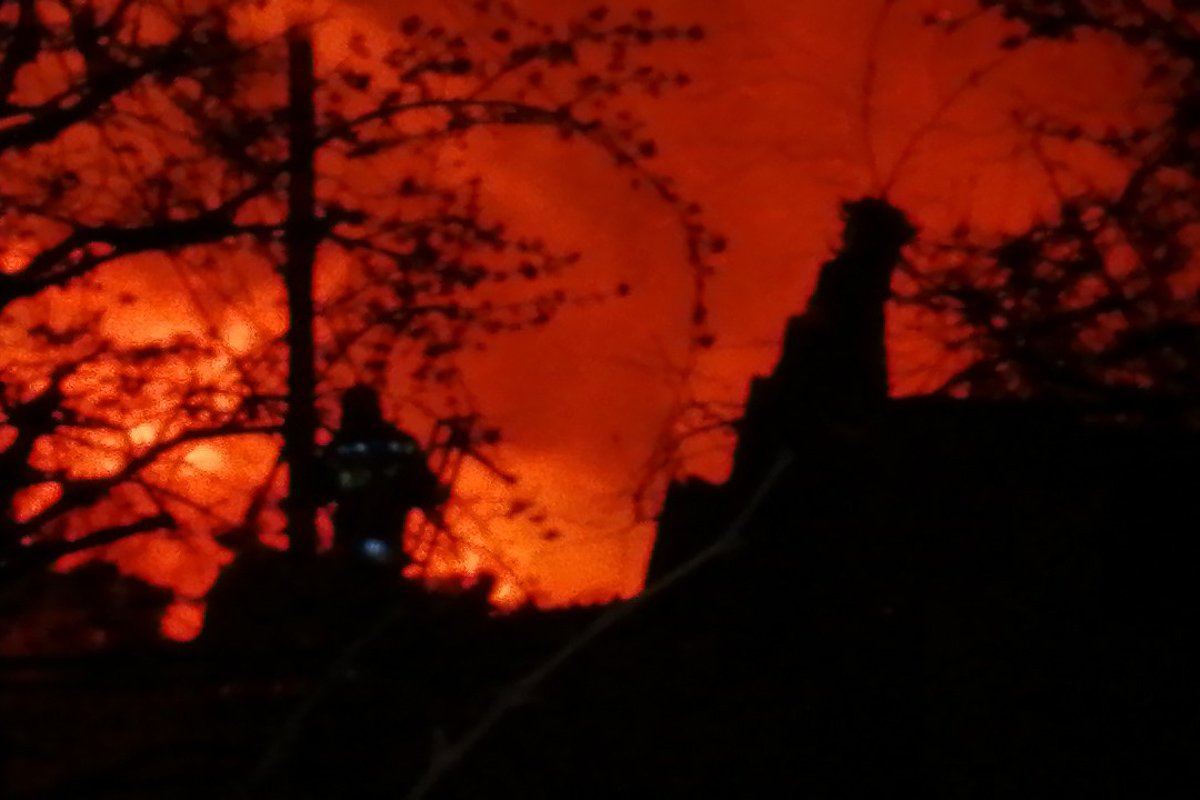 14 апреля на Ижевской горел жилой дом