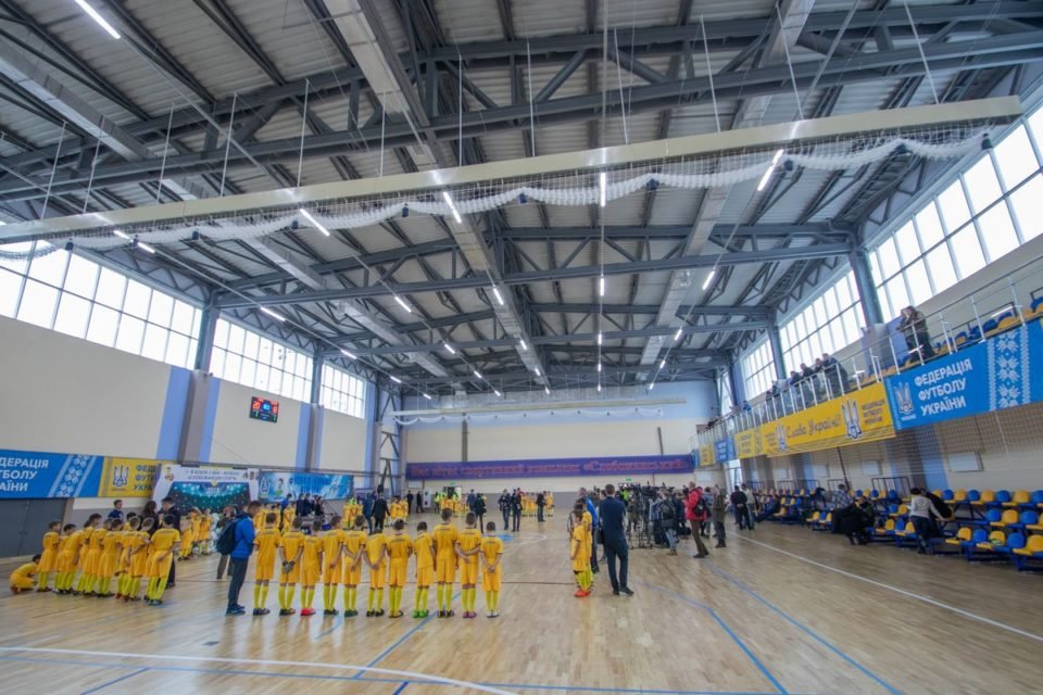 Открытие спорткомплекса в Слобожанском