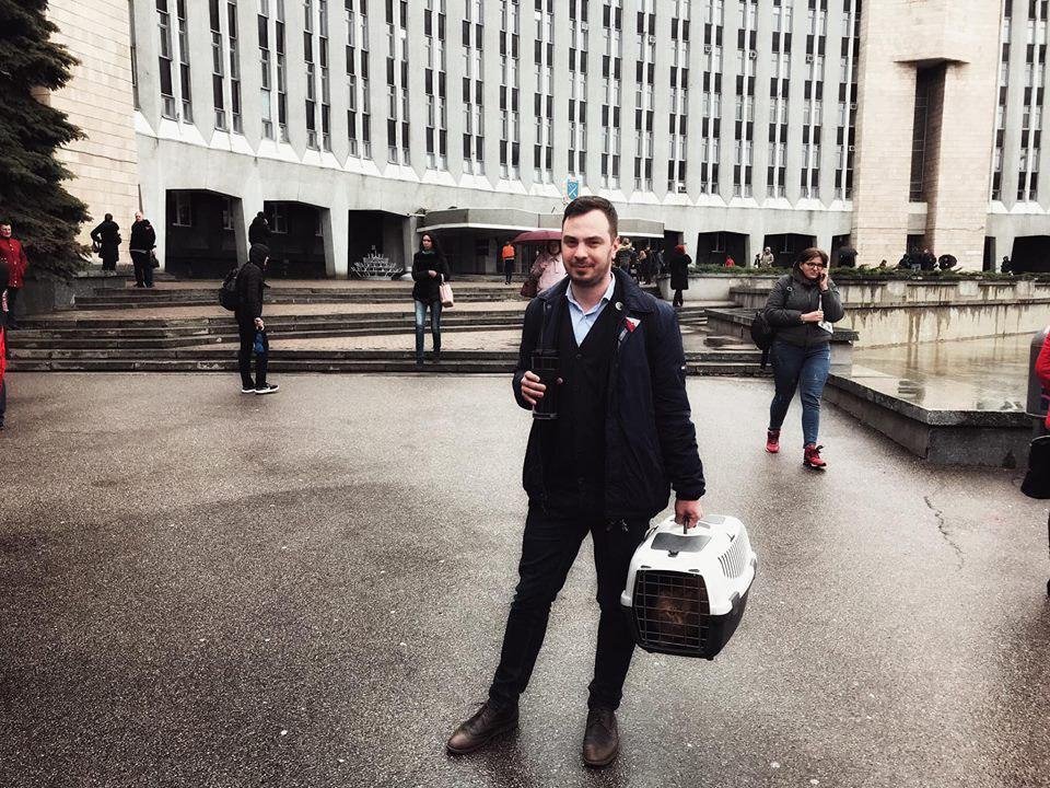 Спасли также кота заммэра Михаила Лысенко Спасли также кота заммэра Михаила Лысенко