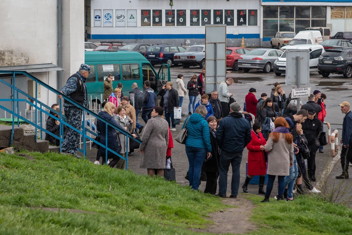 Автовокзал также минировали 