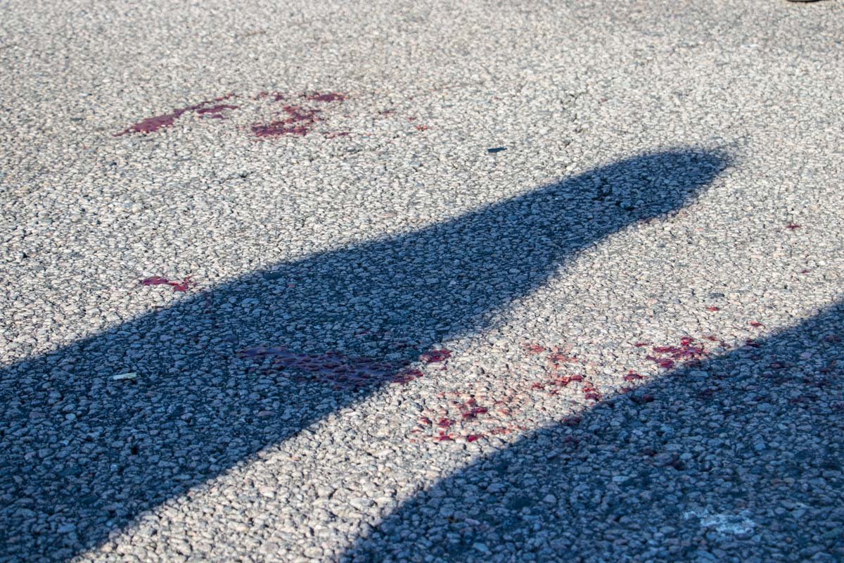 С места аварии мужчину забрала скорая С места аварии мужчину забрала скорая