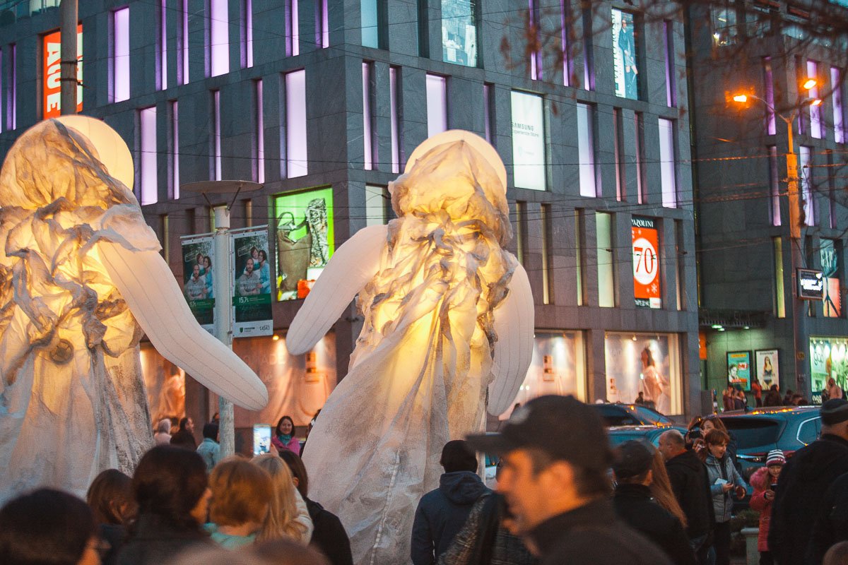 Организаторы мероприятия вышли за рамки реальности и подарили настоящую сказку жителям Днепра 