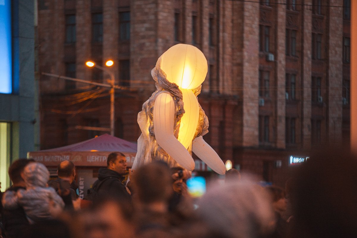 Настоящая сказка в центре Днепра 