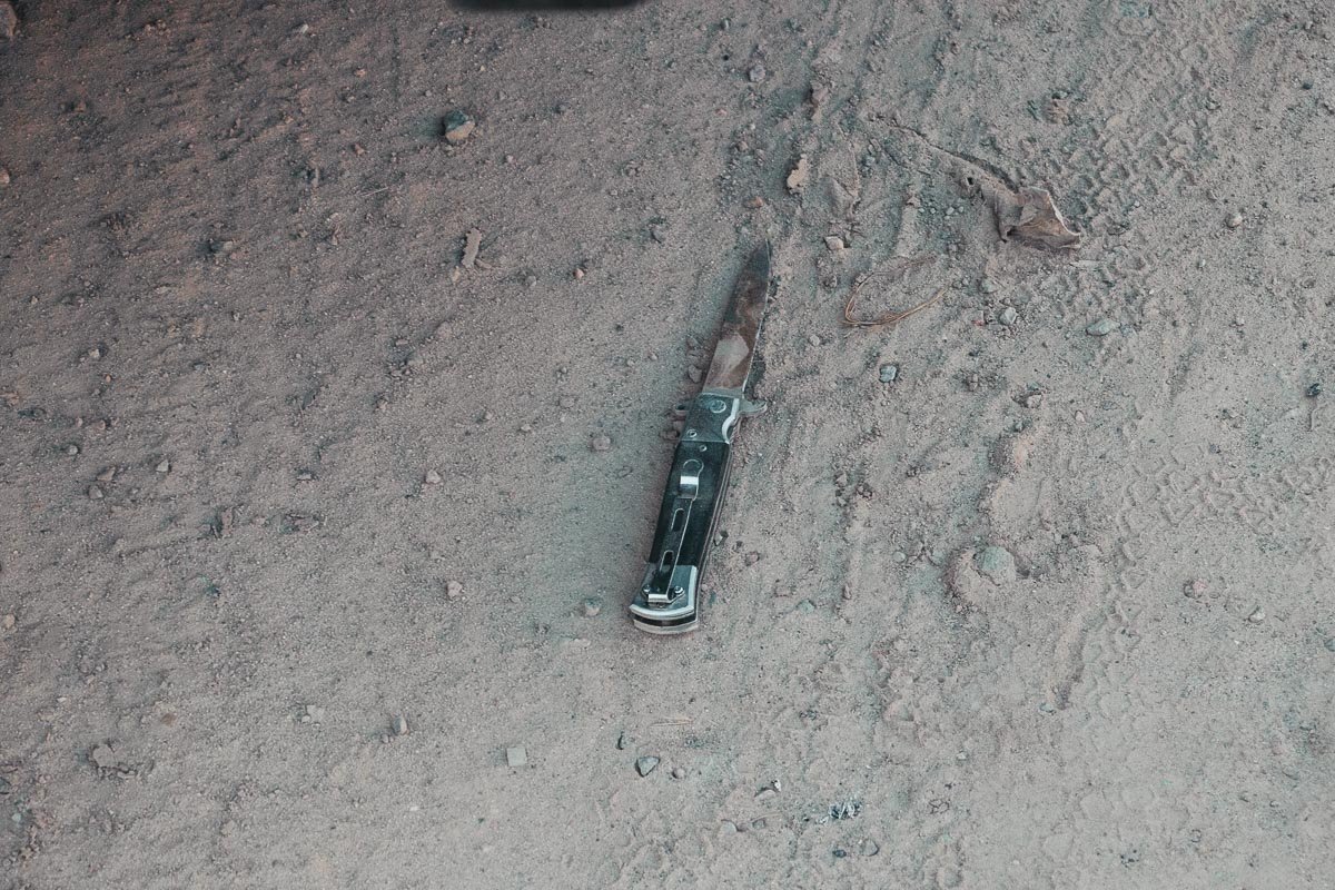 Полицейские изъяли оружие Полицейские изъяли оружие