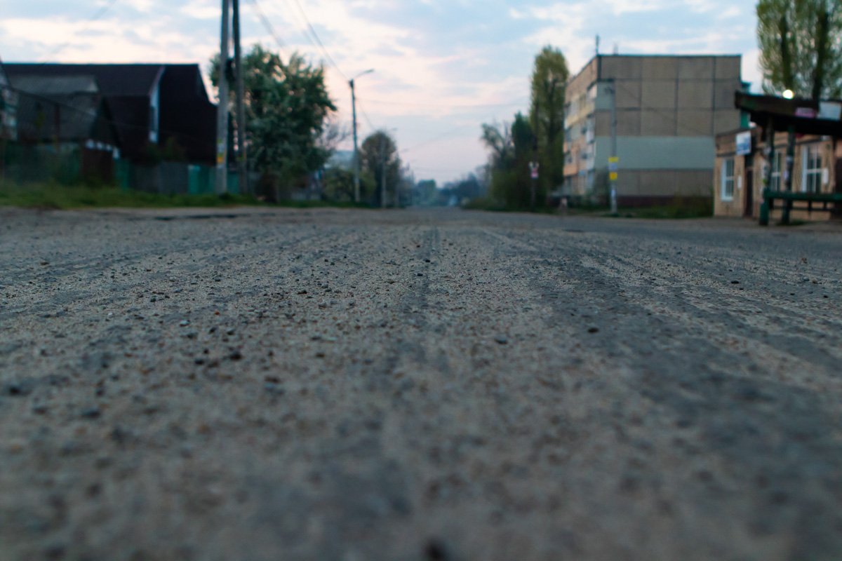 Скоро здесь будет новый асфальт