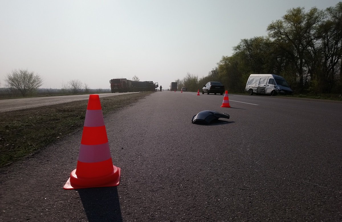 Перекрыта значительная часть трассы