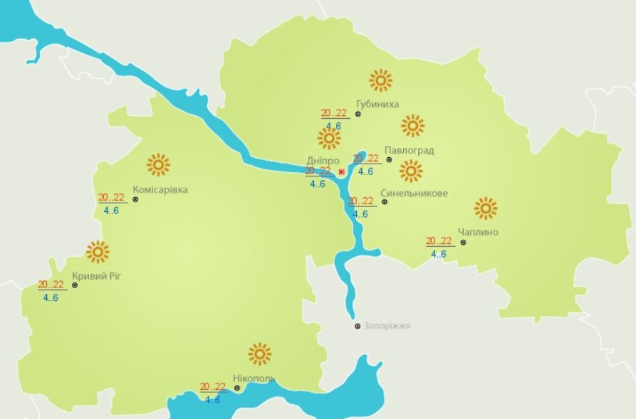 Данные гидрометцентра