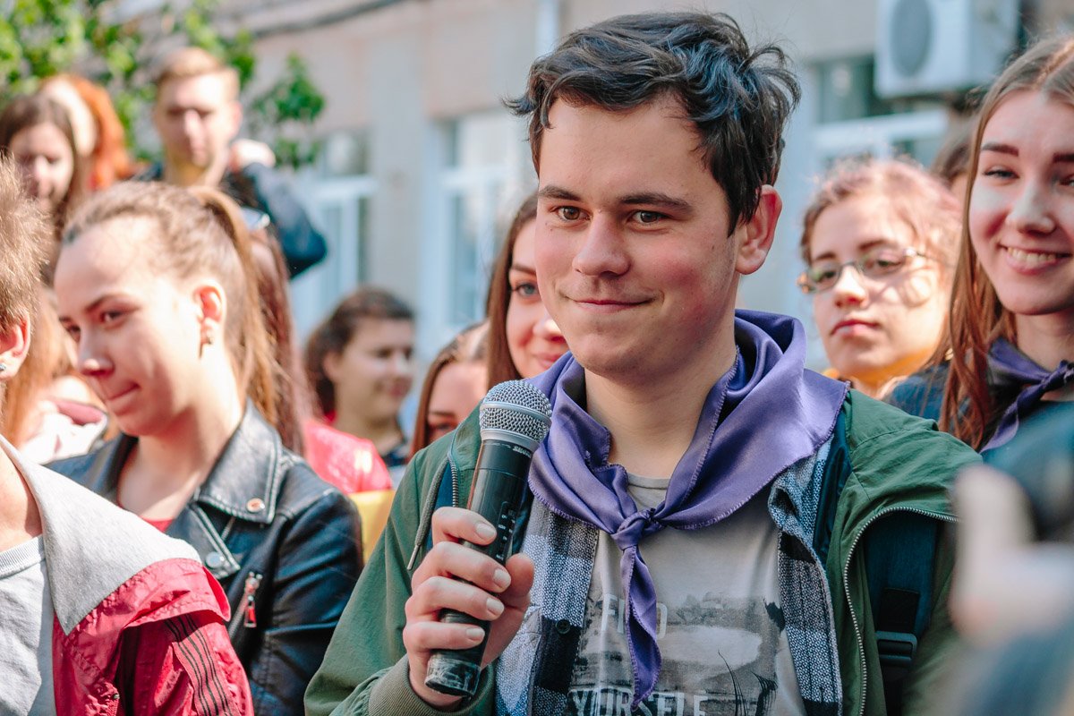 Как звездные судьи КаВуНа пообщались со студентами УТДФ в Днепре 13