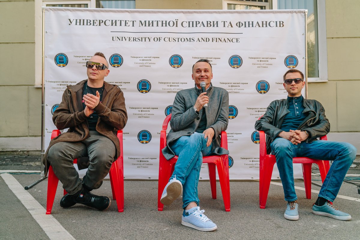 Как звездные судьи КаВуНа пообщались со студентами УТДФ в Днепре 20