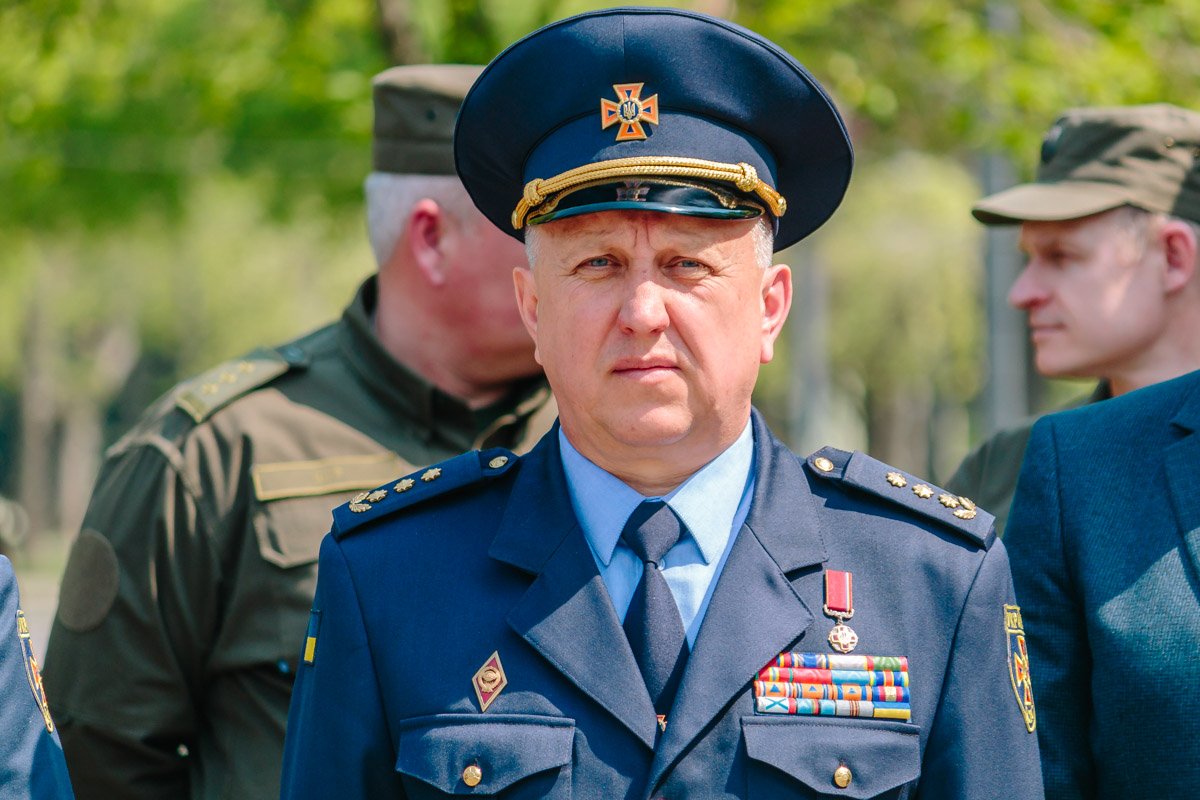 Начальник ГСЧС области Андрей Кульбач