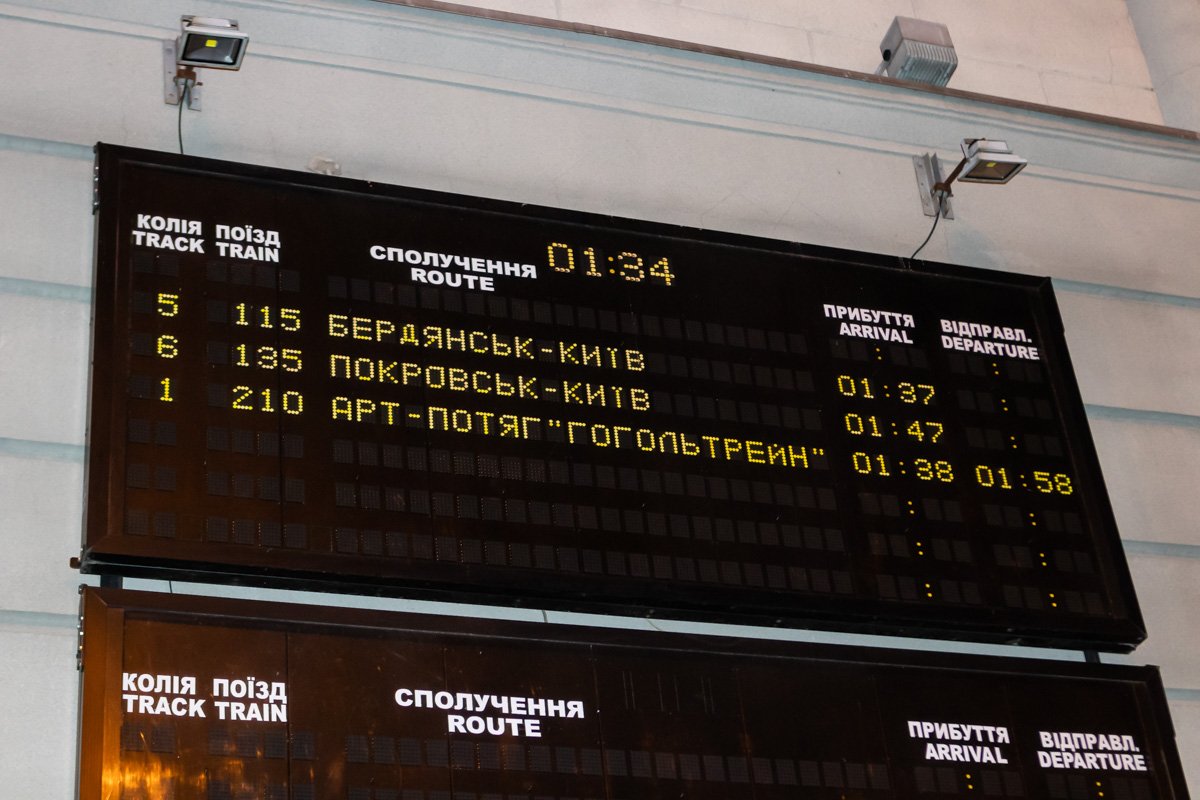 В Днепр прибыл арт-поезд В Днепр прибыл арт-поезд