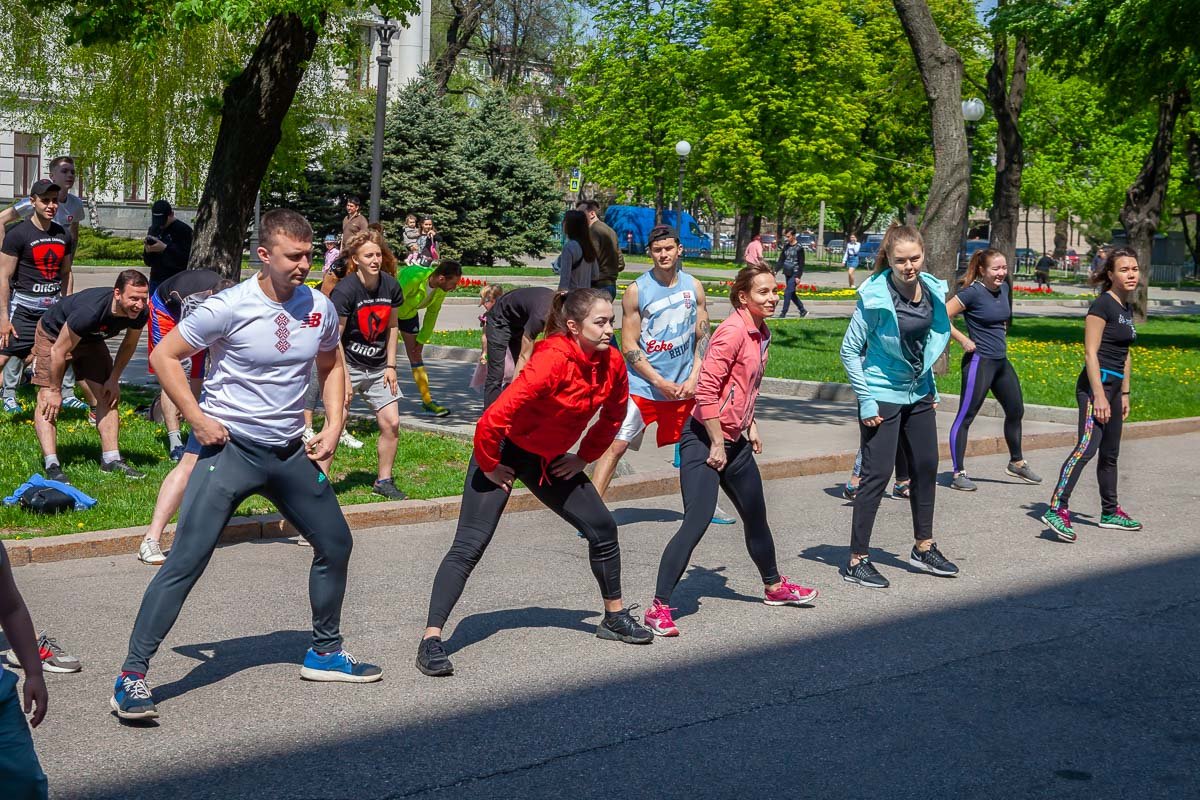 Вначале была разминка