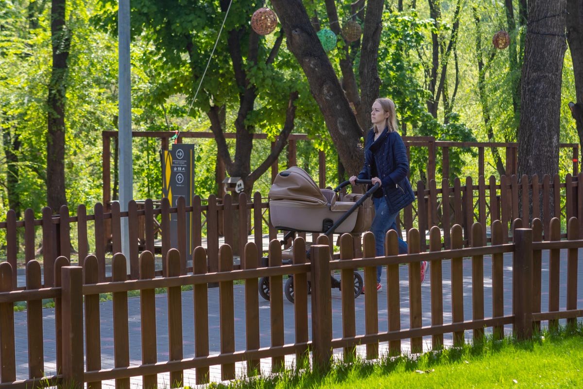 В такую погоду лучше всего проводить время в парке В такую погоду лучше всего проводить время в парке