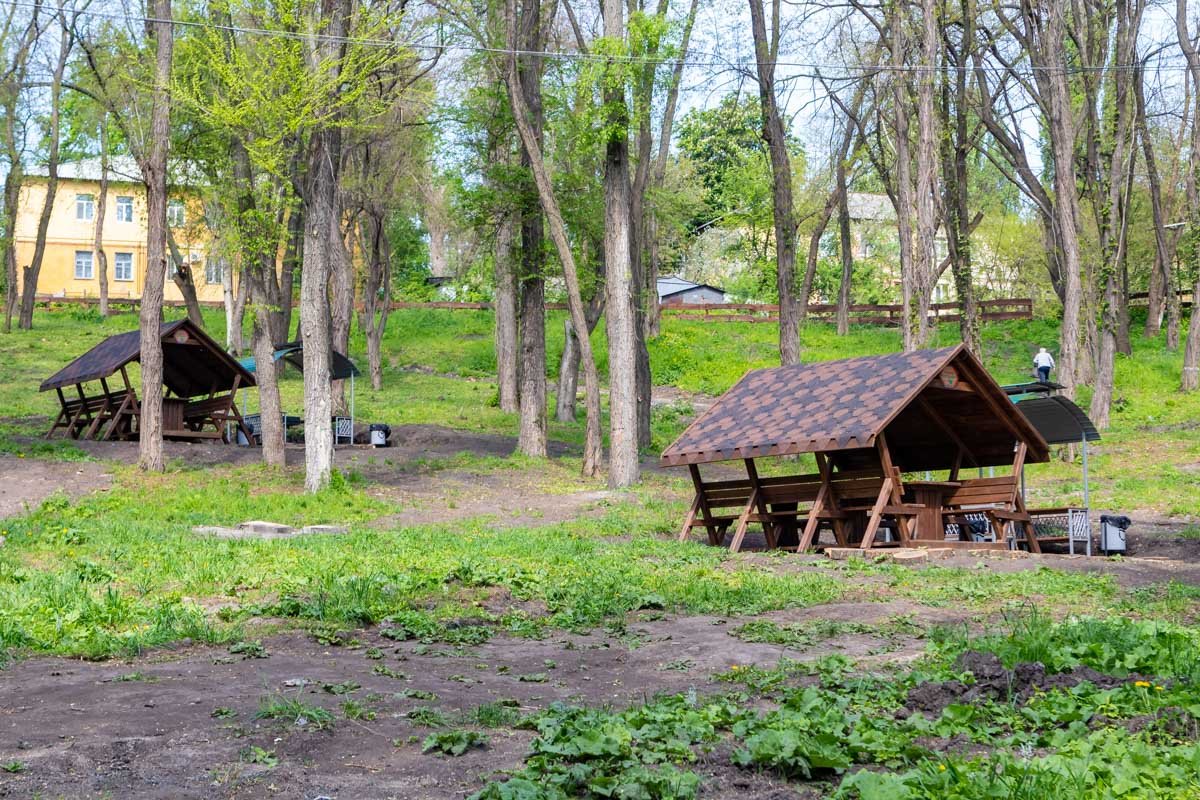 Беседки можно будет арендовать  Беседки можно будет арендовать