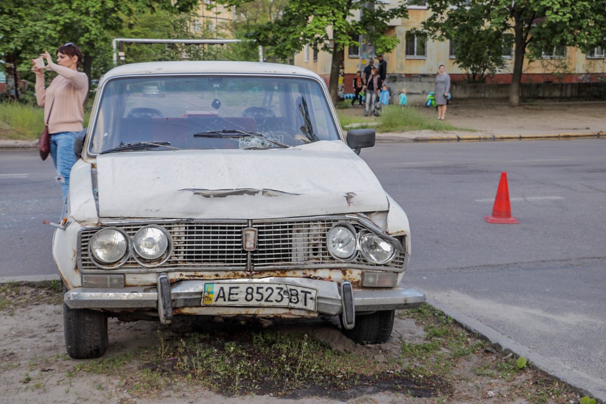 ВАЗ двигался в строну улицы Байскальской 