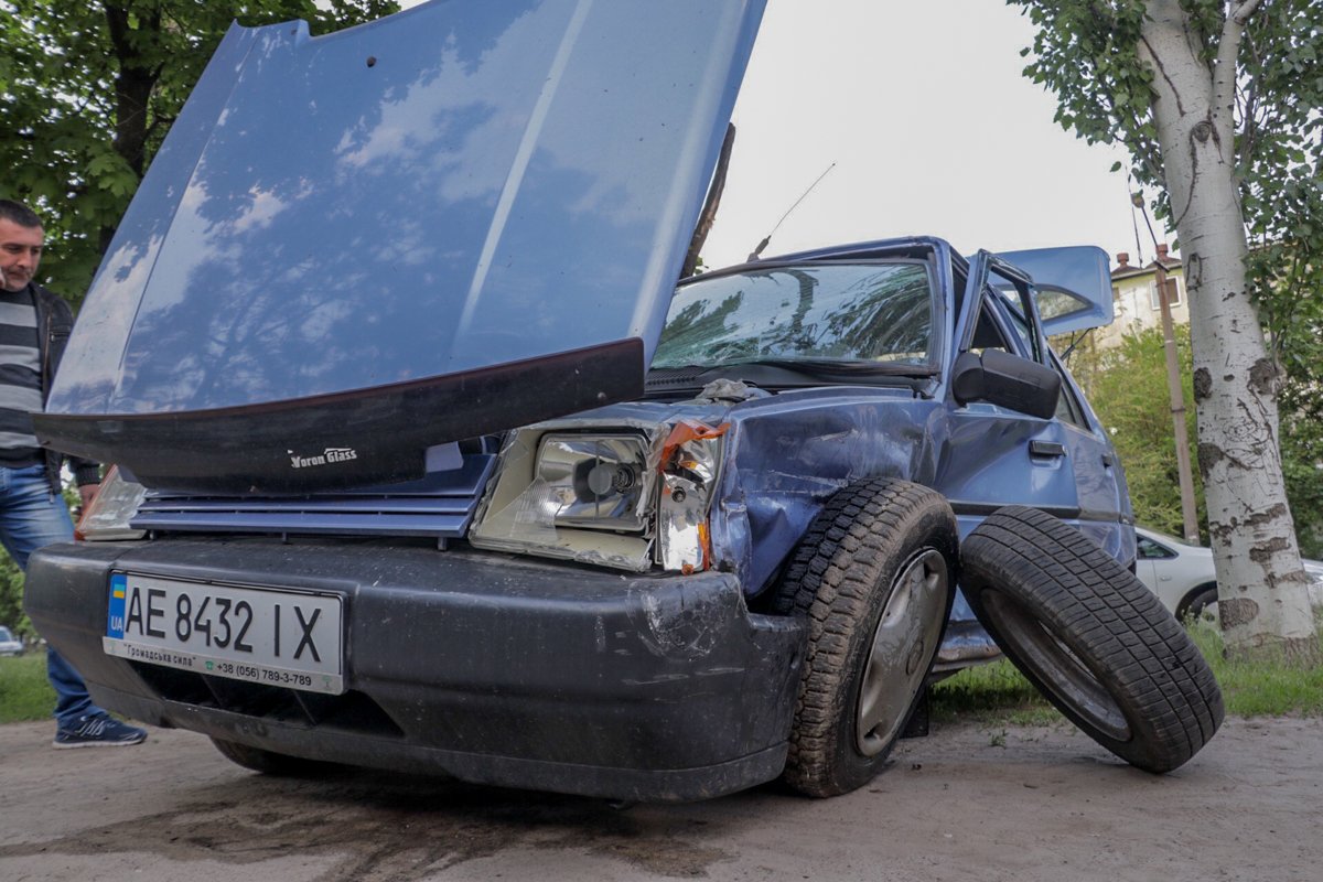 Авария произошла приблизительно в 17:50