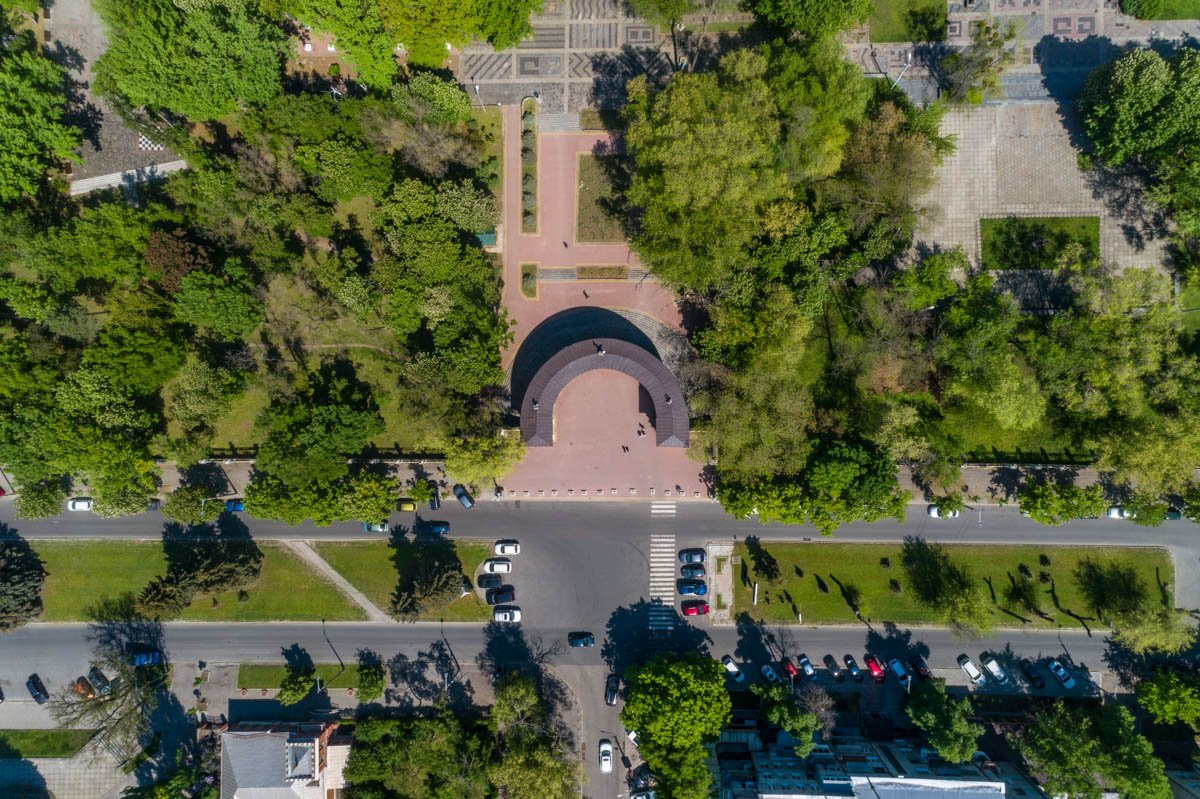 В парке много места, которое не используется 