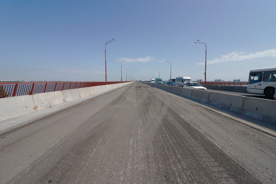 Центральный мост продолжают ремонтировать Центральный мост продолжают ремонтировать