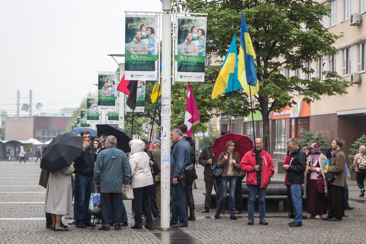 Шествие началось на европейской площади Шествие началось на европейской площади