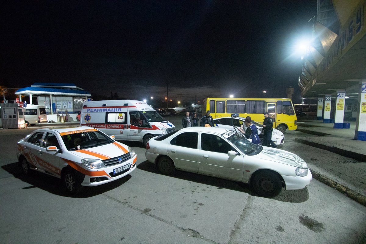 Инцидент произошел приблизительно в 20:00